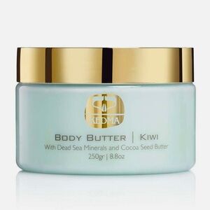 KEDMA Body Butter Kiwi with Dead Sea Minerals & Cocoa‎ Seed Butter 8.8oz NEW